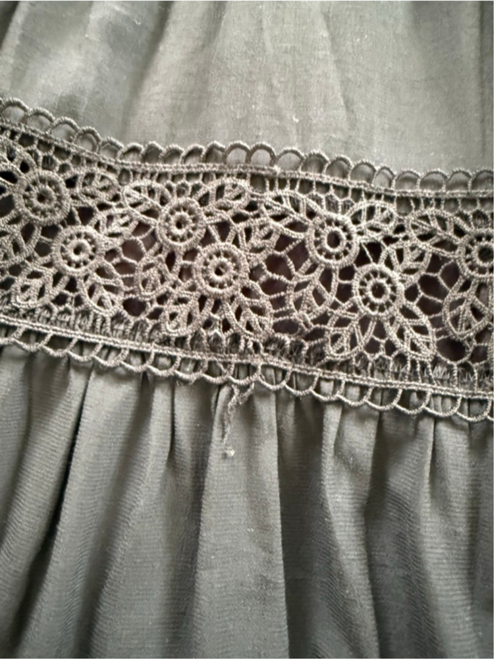 Women's Pookie & Sebastian Black Lace Mini Dress S - Picture 6 of 9